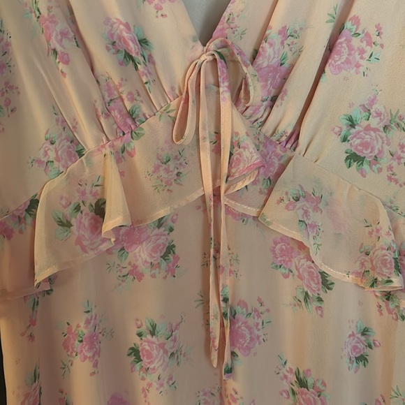 LOVESHACKFANCY for Target Floral Pink Dress - Picture 5 of 6